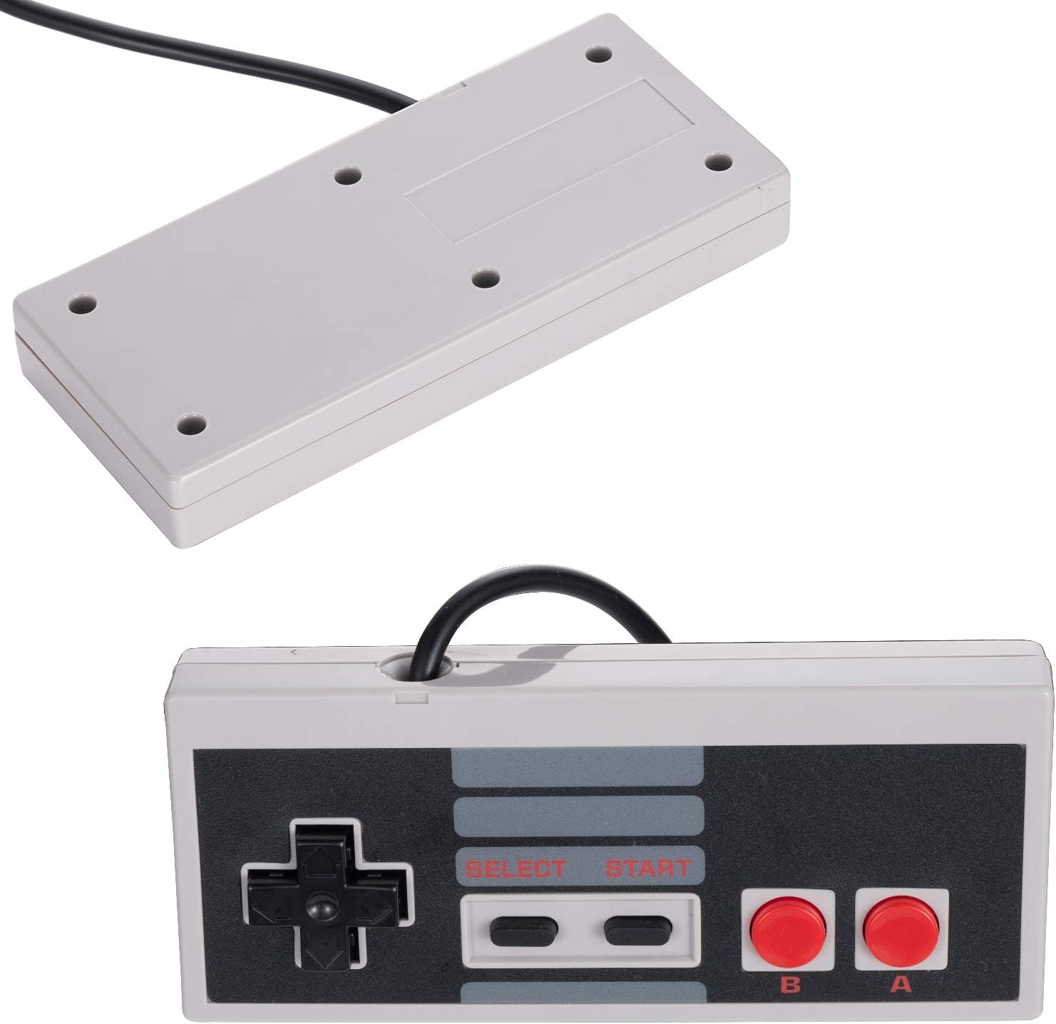 Classic NES Controllers for NES 8 Bit Entertainment System Console Control Pad: Computers & Accessories