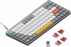 Amazon.com: nuphy Air75 V2 Portable 75% Mechanical Keyboard
