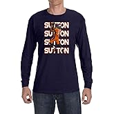 Long Sleeve Navy Denver Courtland Sutton Text Pic T-Shirt