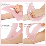 Helining Large Gua Sha Massager for Body & Face, Anti Cellulite Scraper view 3