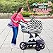 My Sweet Star –Multi Use 6-in-1 Nursing and Breastfeeding Baby Cover –Organic Stretchy Fabric Set- Covers Infant Car Seat Canopy, Stroller, Shopping Cart, High Chair and Use as Infinity Scarf, Shawl