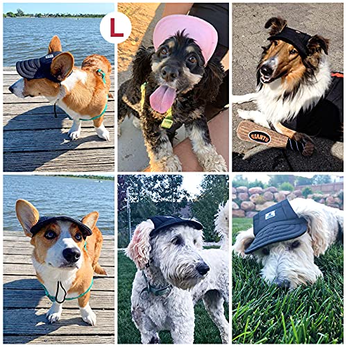 Pawaboo Dog Baseball Cap, Adjustable Dog Outdoor Sport Sun Protection