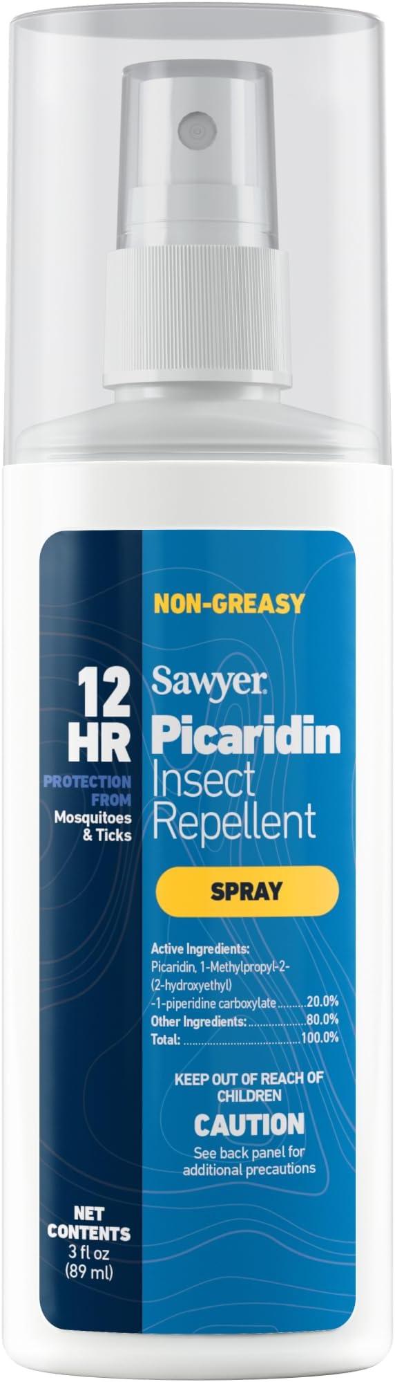 Sawyer 20% Picaridin Insect Repellent Pump Spray 3 oz