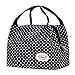 Aosbos Lunch Bags for Women Lunch Box for Girls Kids Insulated Lunch Cooler Bag Lunchbox Adult Lunch Tote Bag Food Meal Prep Bag Bento Box Carrying Bag Work School Picnic (Polka Dots)