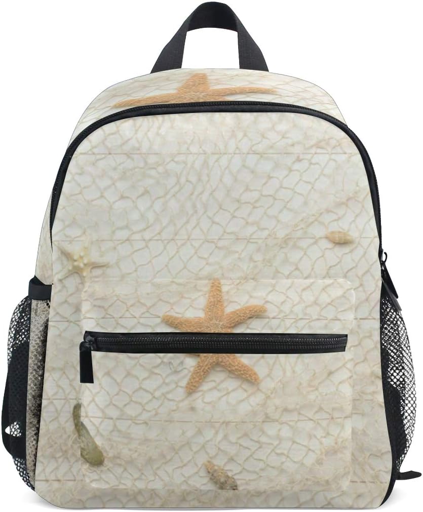 Seashells Starfish Sand School Backpack For Boys Kids Primary School Bags Children Backpacks