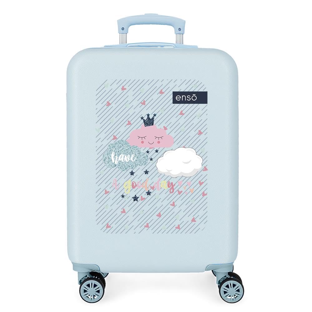 Enso Girls Good Day Rigid Cabin Trolley, Multicolor,37x55x20 cms