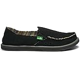 Sanuk Donna Hemp - Women's Loafers Black - 10