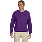 Fashion Gildan 18000 Adult Sweatshirt Purple XX-Large