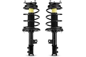 ILONPA Front Complete Struts Coil Spring Assembly for 2007-2010 Hyundai Elantra Replace for 172305 172306 Shock Absorbers