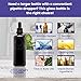 Infinity Jars 100ML(3.4 Fl OZ) UV-Black Glass Tincture Bottle & Dropper Leak‑Proof Travel Vial for Essential Oils, Serums, Micro-Doses, Herbal Extracts Pack 3