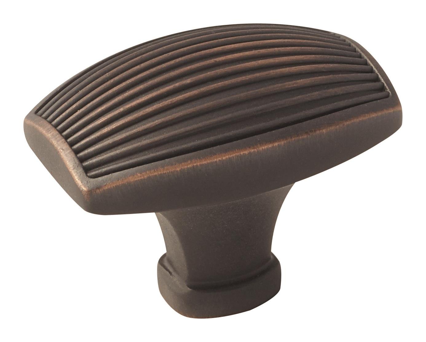 Amerock | Cabinet Knob | Oil Rubbed Bronze | 1-1/2 inch (38 mm) Length | Sea Grass | 1 Pack | Drawer Knob | Cabinet Hardware