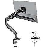 BONTEC Single Arm Monitor Desk Mount for 13 to 34