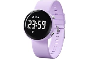 TIMEVER Kids Watch Activity Fitness Tracker Calories Step Counter Pedometer Watch for Kids Sport Digital Chronograph Silicone Strap Waterproof 2 Alarm Clocks Children Watch Reloj