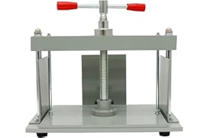 INTBUYING A4 Steel Notes Invoice Bookbinder Press Screw Bookbinding Financial Receipt Flattening Papermaking Machine