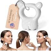 Ceramic Ring Mini Gua Sha Fascia Tool. Face for Lift. Korean Beauty Massage | Natural Korean Face Massager for Lymphatic Drainage, Cellulite, Muscle Recovery &amp; Trigger Point Relief