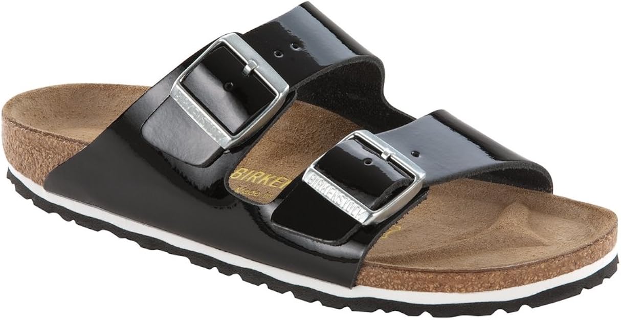 arizona patent sandals