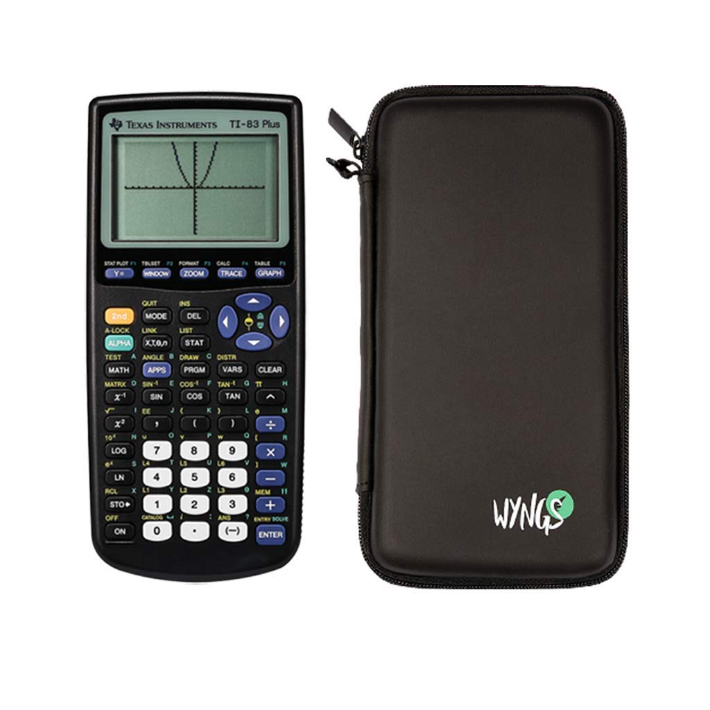 TI-83 Plus + Prime Warranty + Protective Case