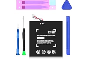 HAC-003 Battery, [2025 Upgraded] 5180mAh Replacement Battery for Nintendo Switch 2017 Game Console HAC-001 HAC-A-BPHAT-C0 HAC