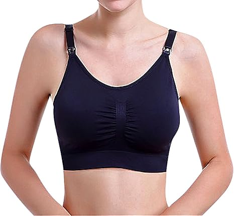 nursing crop top bra