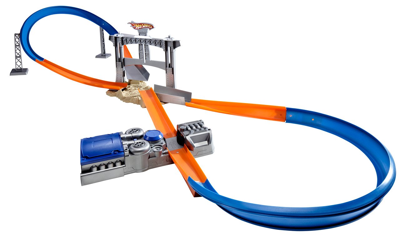 hot wheels track crash course