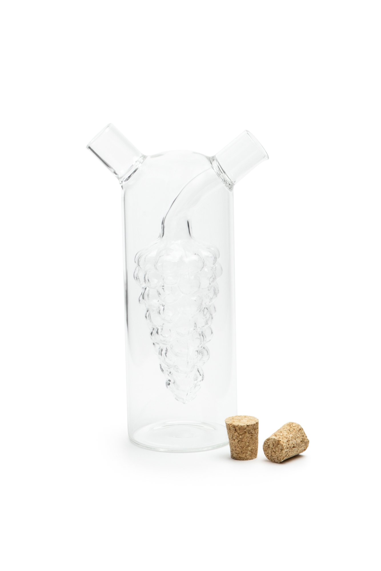 Fox Run Oil and Vinegar Bottle, Grape Motif by Fox Run