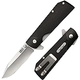 Cold Steel 1911 3" 4034SS Clip Point Razor-Sharp Blade 4" Griv-Ex Handle Everyday Carry Versatile Pocket Folding Knife w/Line
