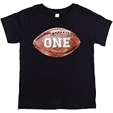One Distressed 1st Birthday Sports Themed T-Shirts for Baby Boys First Sports Birthday