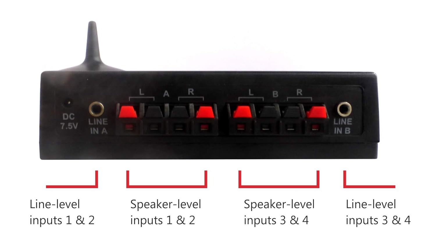 wireless surround speaker transmitter