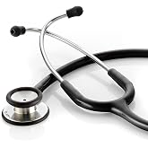 ADC Adscope 603 Diagnostic Clinician Stethoscope, AFD Tunable Technology | Our most popular acoustic stethoscope with a classic diaphragm and bell design. Ideal for clinicians and students.