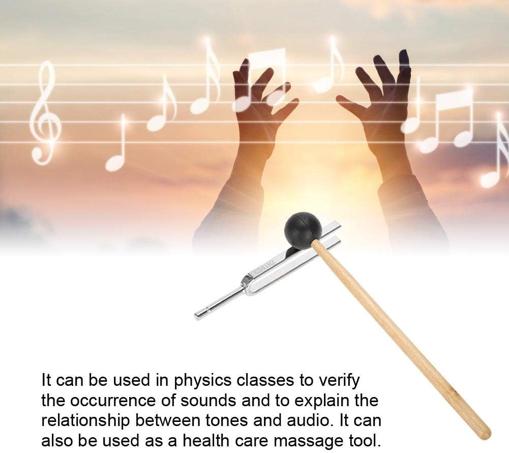 Tuning Fork Kit, 8 Different Frequency Tuning Fork Set With Wooden
