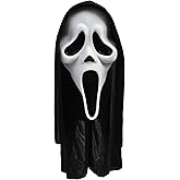 Fun World Ghost Face Mask As Seen in the Motion Picture Scream, Adult