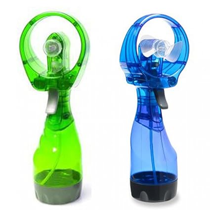 Kretix Portable Water Mist Spray Fan Air Cooler Conditioner By Shoppingtadka ( Multi Color )