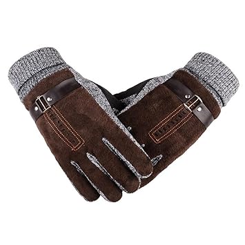 Klassische Manner Winter Verdickung Plus Samt Warme Schwein Leder