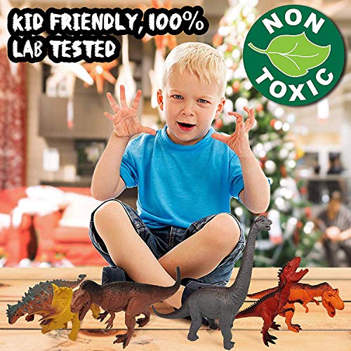 image for WhizBuilders Dinosaur Toys for 6 5 4 3 Year Old Boys Girls Kids , 12pc
