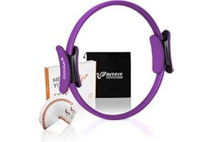 RitFit Pilates Magic Circle in teal, held in two hands