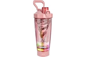 TOOFEEL Electric Protein Shaker Bottle - 20 oz USB Rechargeable Shaker Cups for Protein Shakes, Self Stirring Shaker Bottle for Protein Mixes, BPA Free Workout Gym Shaker Bottle
