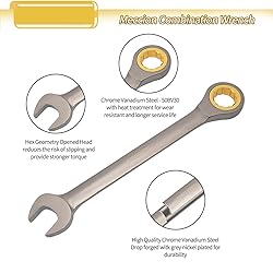 Meccion Combination Wrench 13mm Metric Open End