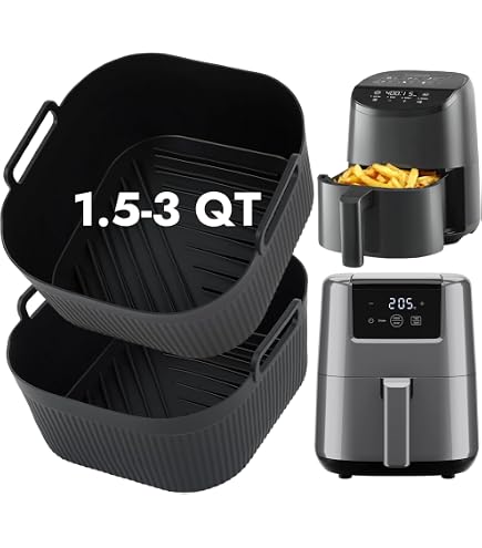 CRUX X Marshmello 3 QT Digital Air Fryer With TurboCrisp - Programmable Touch Screen Kitchen Essential