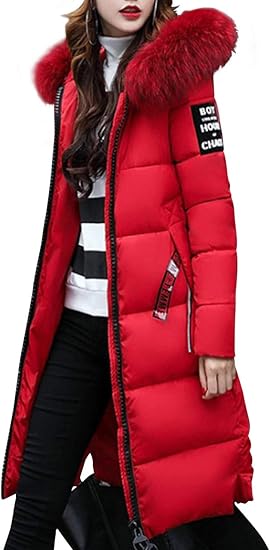 Amazon ラクサス 中綿ジャケット ロングコート アウター 防寒 冬 暖かい ファー付き ３カラー レディース コート ジャケット 通販