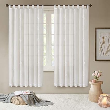 Gardine Schals Voile Ariana Wohnzimmer Modern Offwhite 2 Stuck Set Je 245x140cm Amazon De Kuche Haushalt