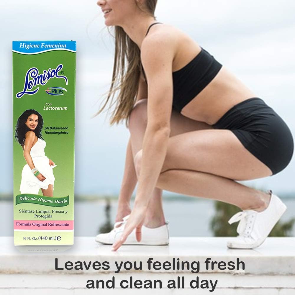 Lemisol Plus, Gentle Daily Feminine Cleanser, Original Refreshing Formula - 8 Oz (Pack of 3): Health & Personal Care