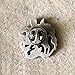 ST.GEORGE ON HORSE SLAYING DRAGON CHRISTIAN ART SILVER LAPEL PIN GIFT BOX