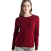 Chanyarn Women's 100% Pure Cashmere Sweater 2025 Fall Winter Crew Neck Long Sleeve Warm Soft Knitted Pullover