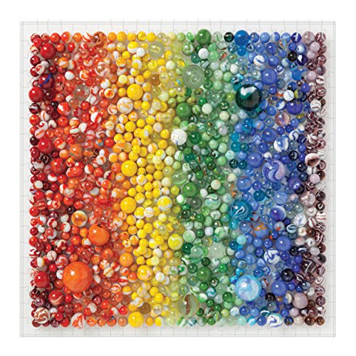 Galison Rainbow Marbles Puzzle (500 Piece)