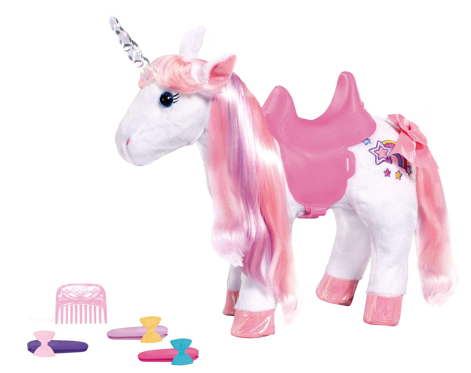 BABY Born Zapf Creation 828854 Animal Friends Unicorn Doll Accessories 43 cm Multi-Coloured.