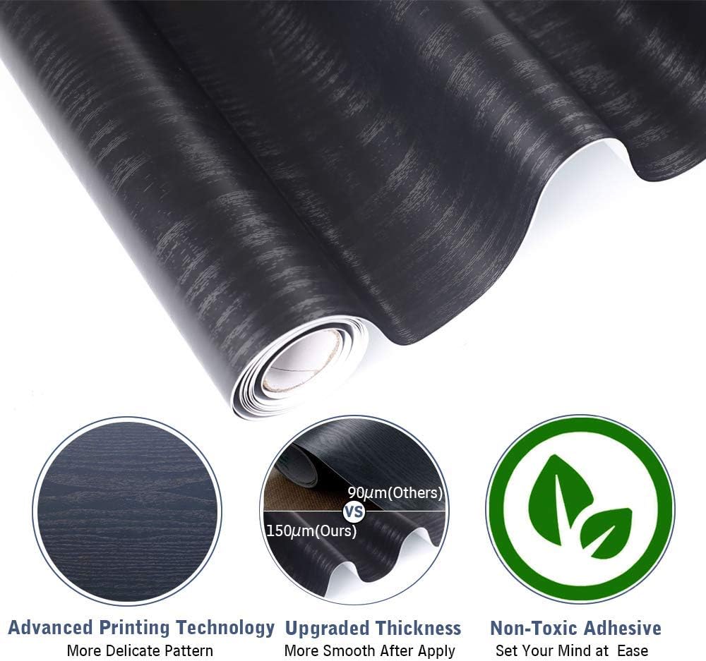 Resistete Humedad y Mancha de Grasa 30x200cm Homein Papel Adhesivo para