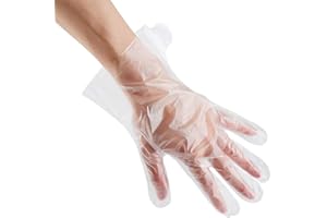 100pcs Paraffin Wax Bath Liners for Hand, Niubow Plastic Thermal Therabath Glove, Hot Wax Therapy Mitten Bags Covers for Heated Mitts Treatment