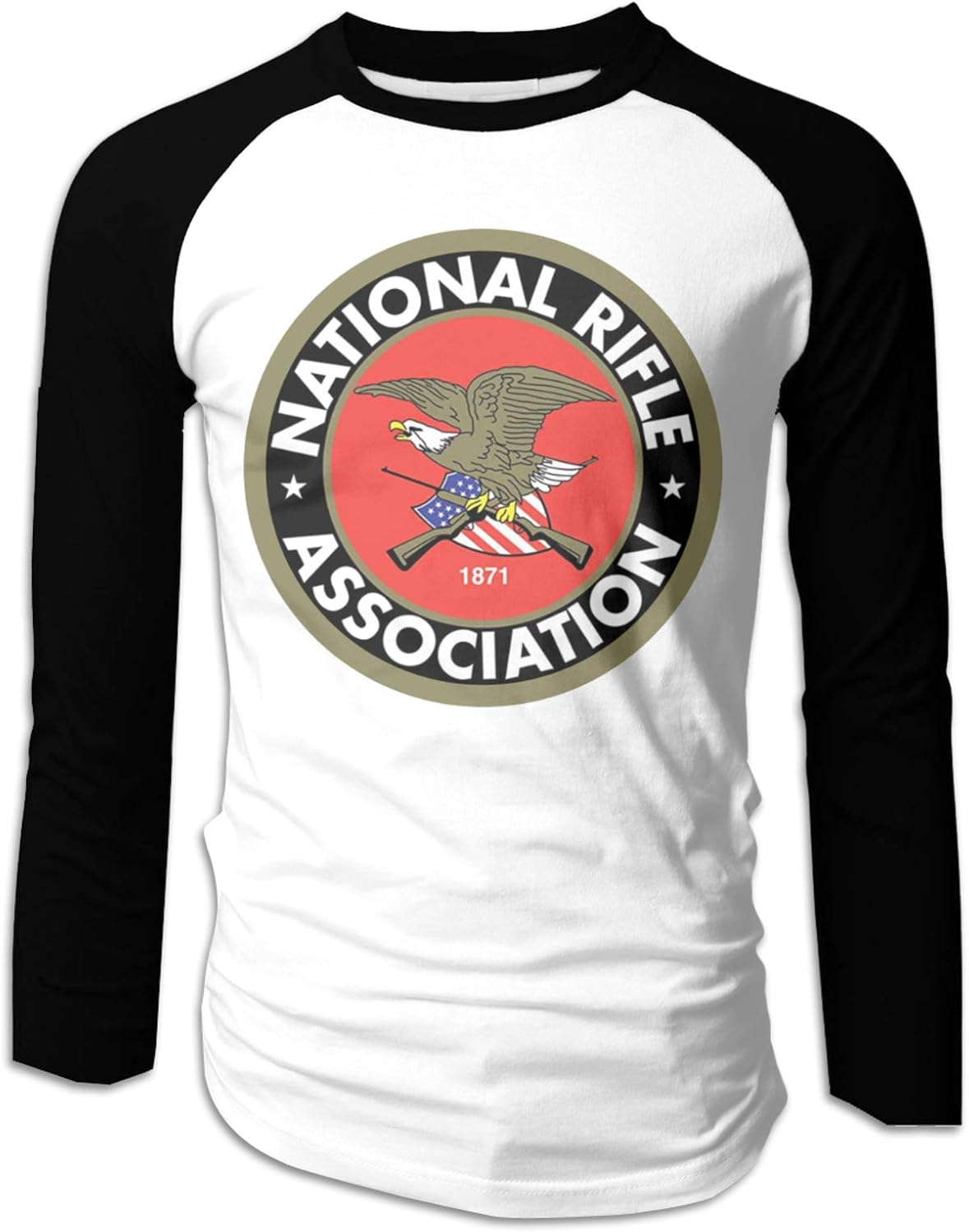 National Rifle Association NRA Long Sleeve Shirt Round
