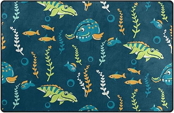 qinzuisp Entrance Rug Alfombras De Área De Dormitorio con Patrón De