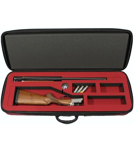 Browning Traditional Over/Under Shotgun Case - Fits Up To 32" Barrels, Wood & Vinyl Construction